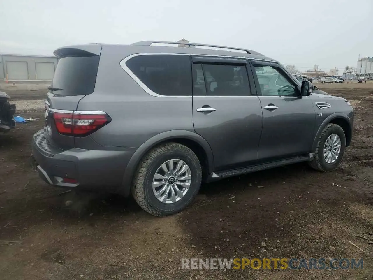 3 Photograph of a damaged car JN8AY2AD6N9676566 NISSAN ARMADA 2022