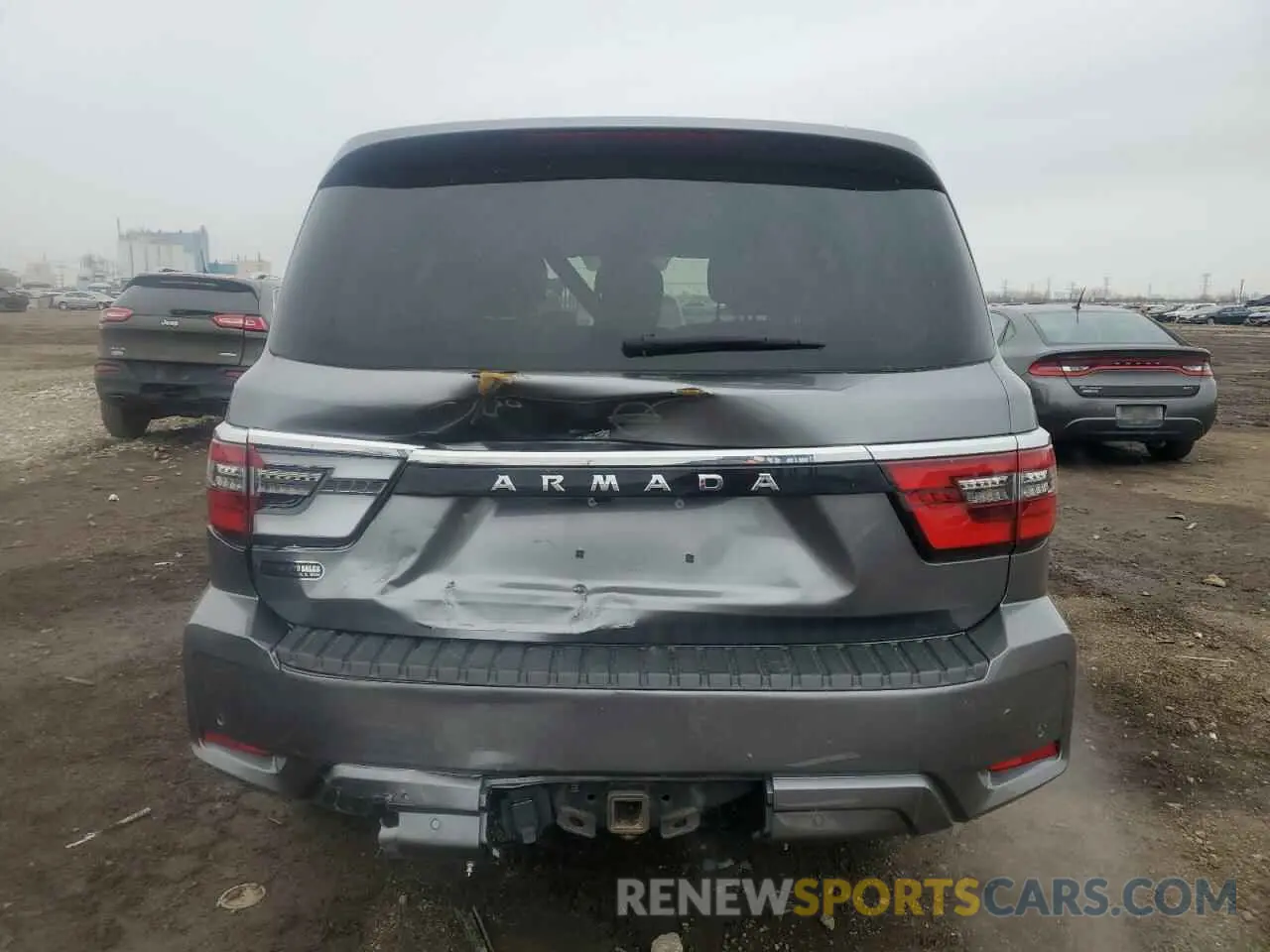 6 Photograph of a damaged car JN8AY2AD6N9676566 NISSAN ARMADA 2022