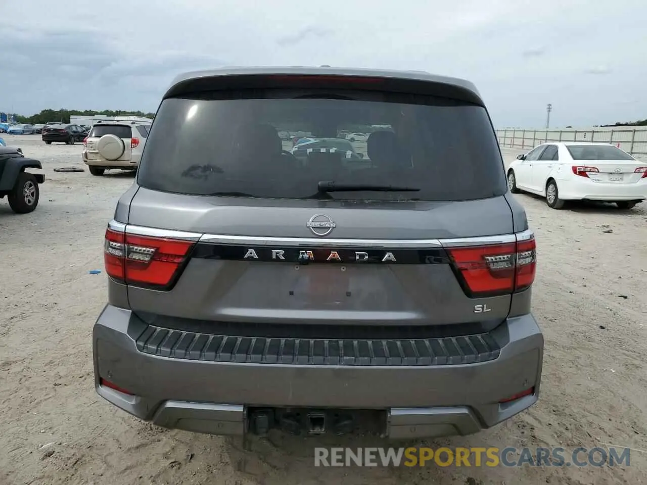 6 Photograph of a damaged car JN8AY2BA2N9392873 NISSAN ARMADA 2022