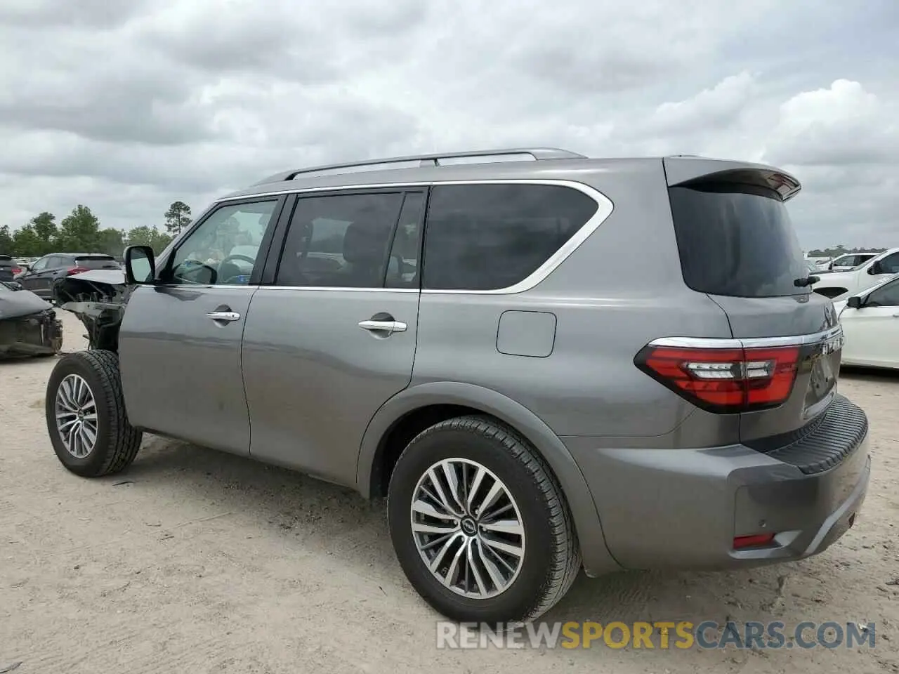 2 Photograph of a damaged car JN8AY2BAXN9393544 NISSAN ARMADA 2022