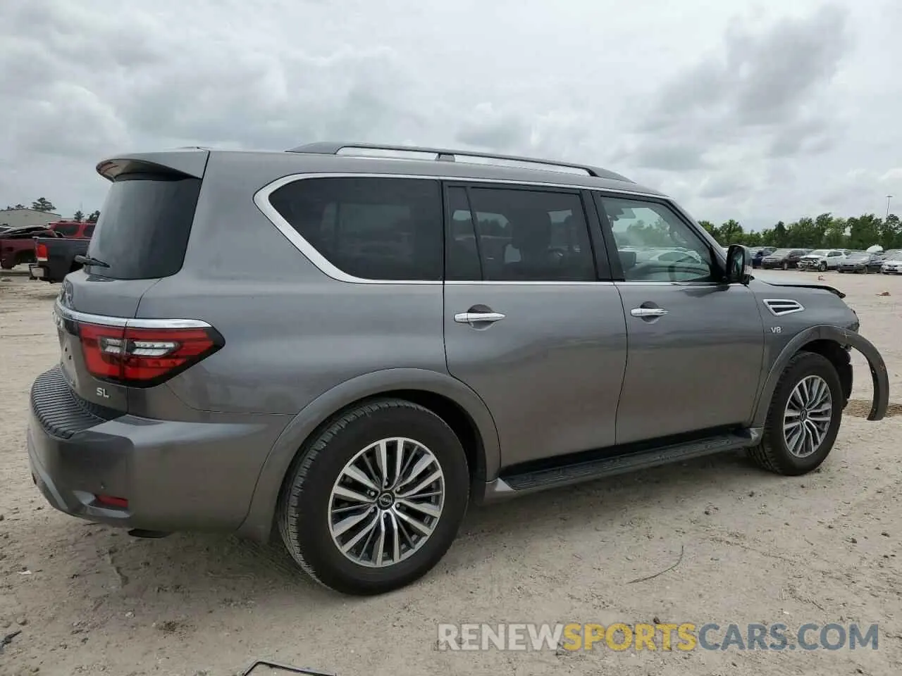 3 Photograph of a damaged car JN8AY2BAXN9393544 NISSAN ARMADA 2022
