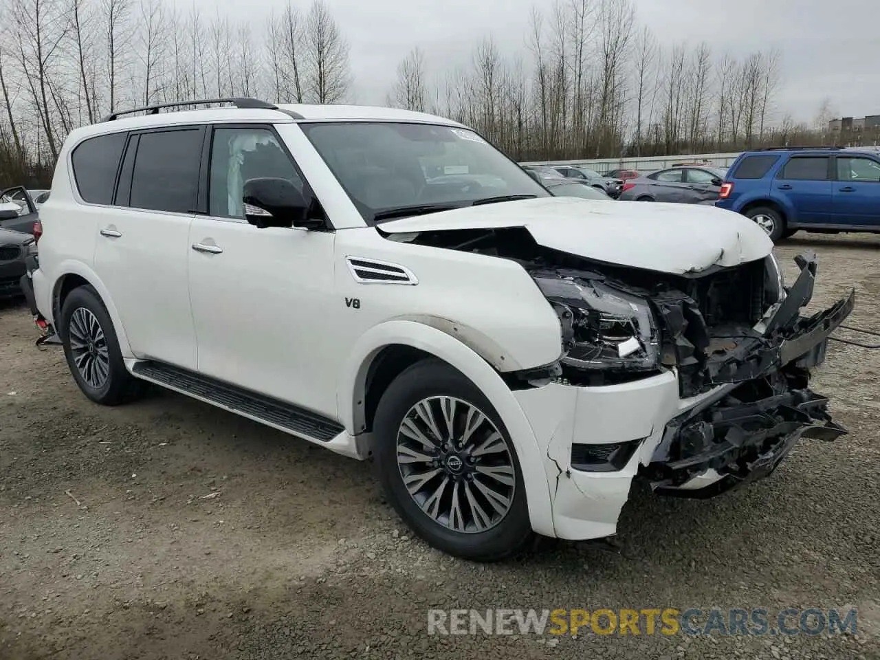 4 Photograph of a damaged car JN8AY2BB3N9810589 NISSAN ARMADA 2022