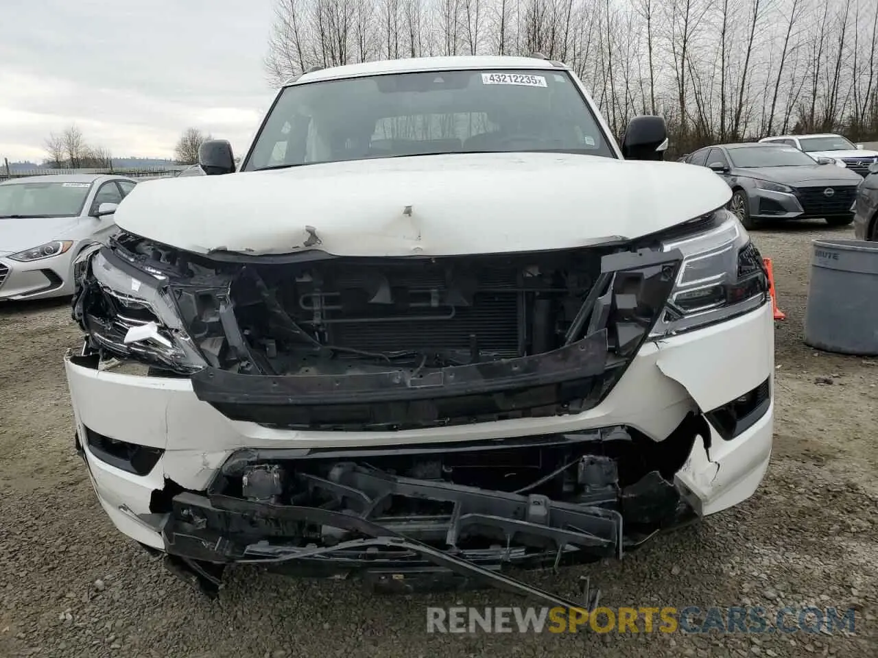 5 Photograph of a damaged car JN8AY2BB3N9810589 NISSAN ARMADA 2022