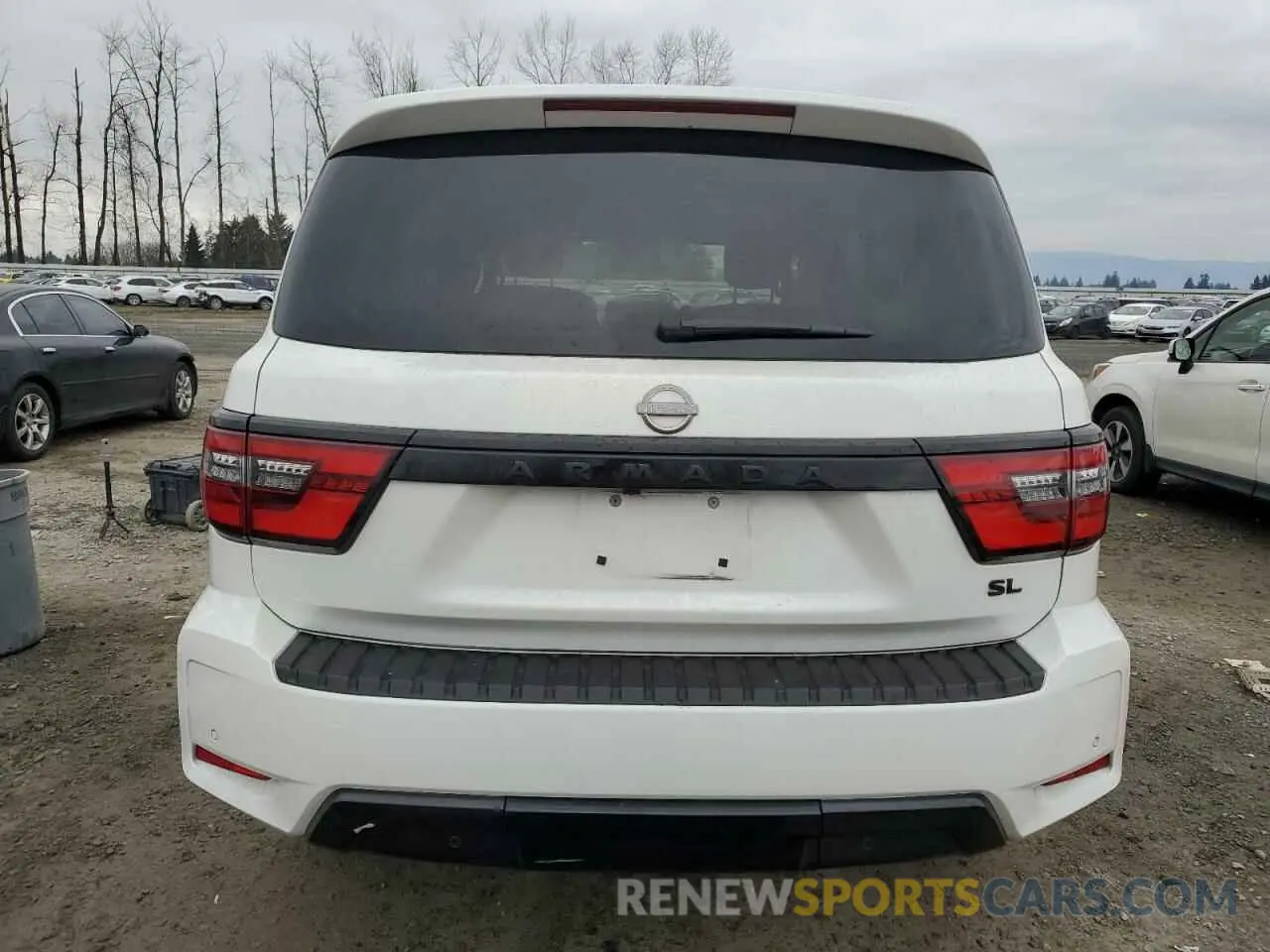 6 Photograph of a damaged car JN8AY2BB3N9810589 NISSAN ARMADA 2022