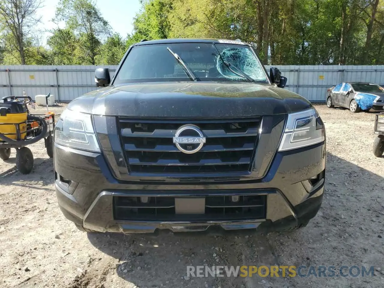 5 Photograph of a damaged car JN8AY2BB3N9812150 NISSAN ARMADA 2022