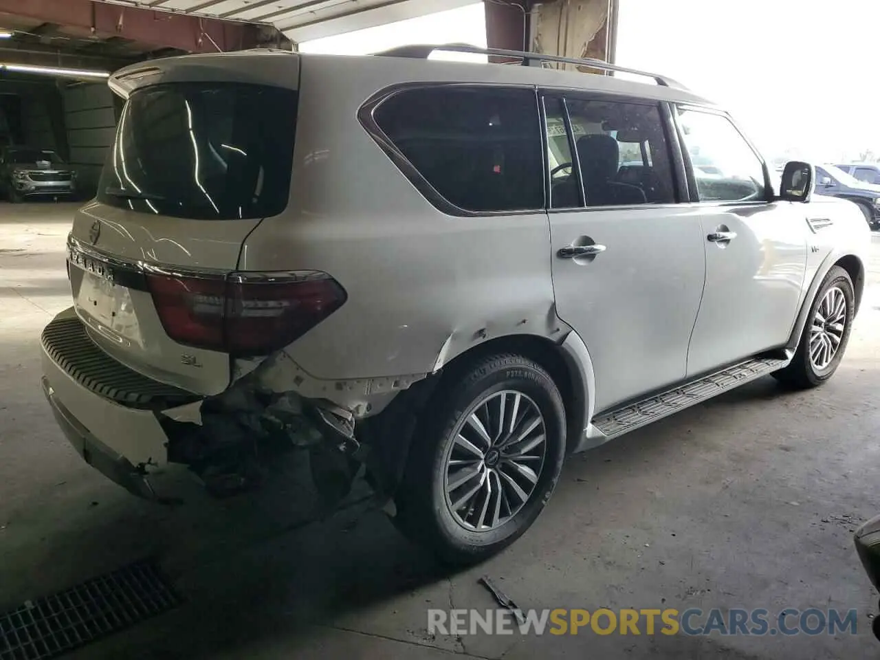 3 Photograph of a damaged car JN8AY2BB8N9815142 NISSAN ARMADA 2022