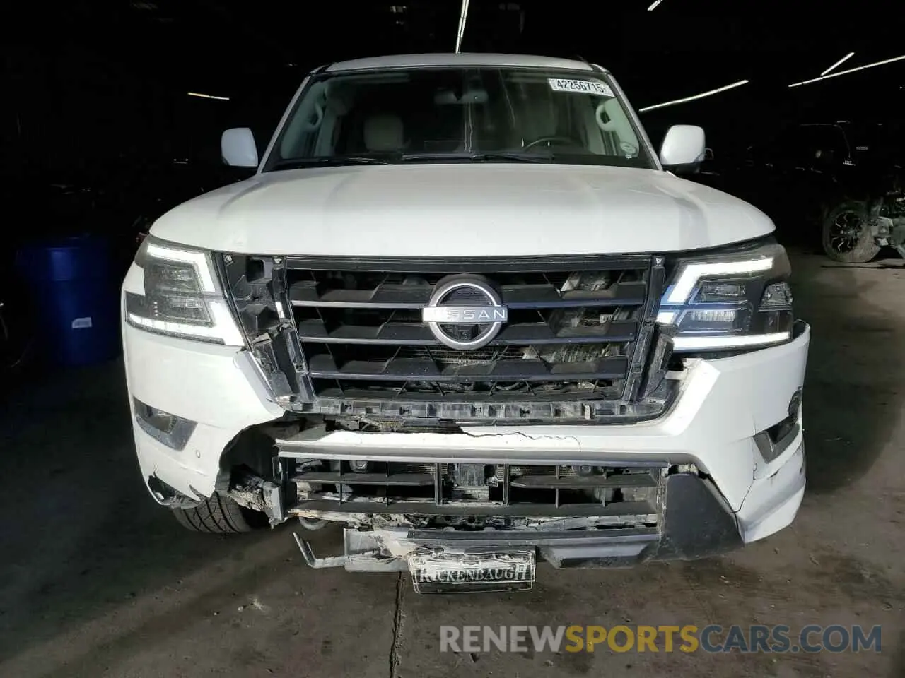 5 Photograph of a damaged car JN8AY2BB8N9815142 NISSAN ARMADA 2022