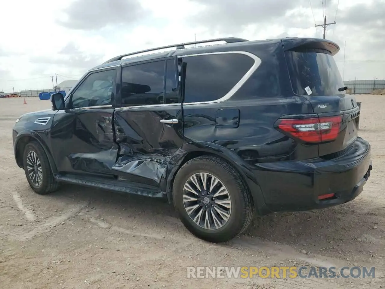 2 Photograph of a damaged car JN8AY2BB9N9810015 NISSAN ARMADA 2022