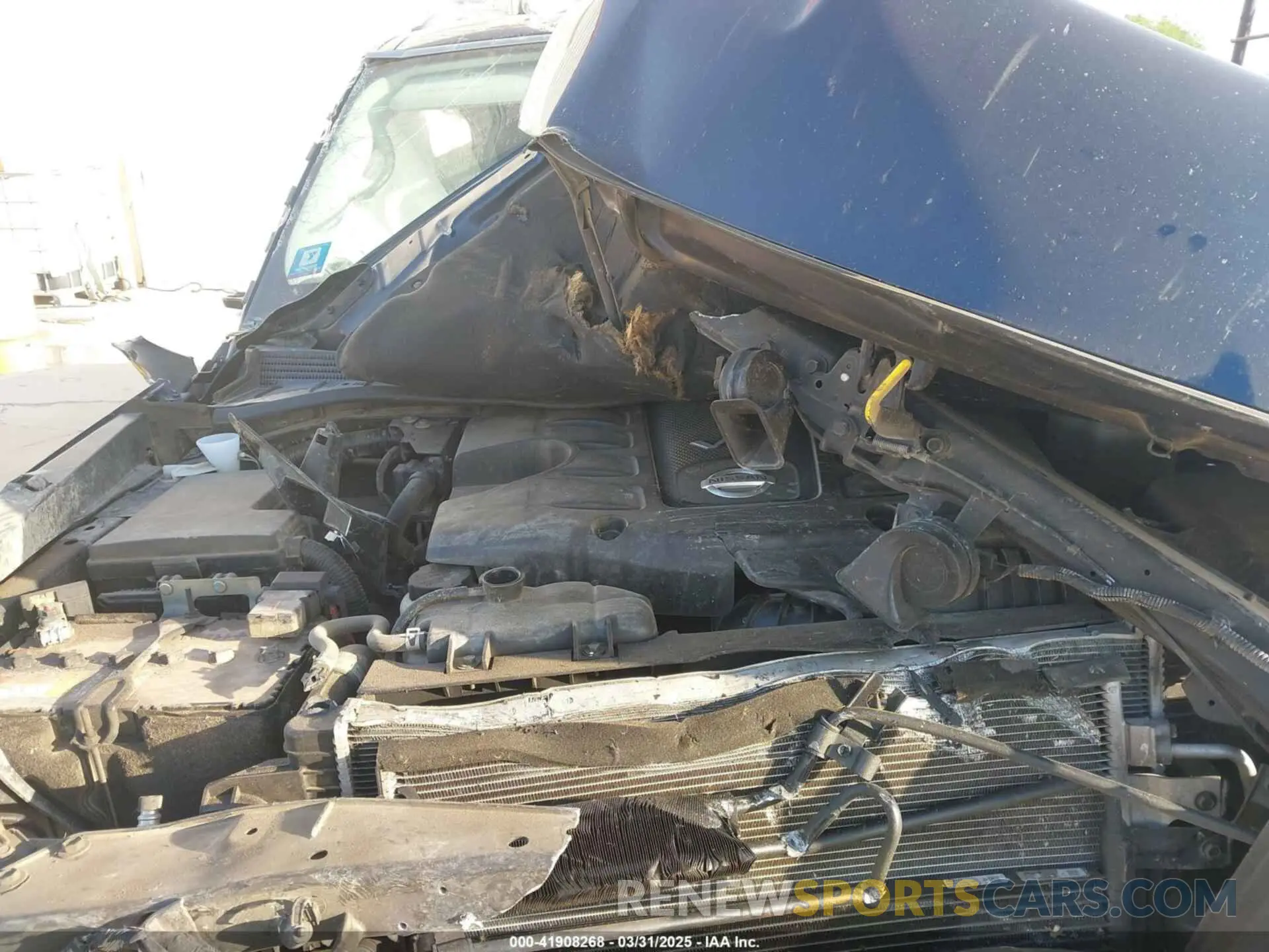 10 Photograph of a damaged car JN8AY2BC0N9162377 NISSAN ARMADA 2022