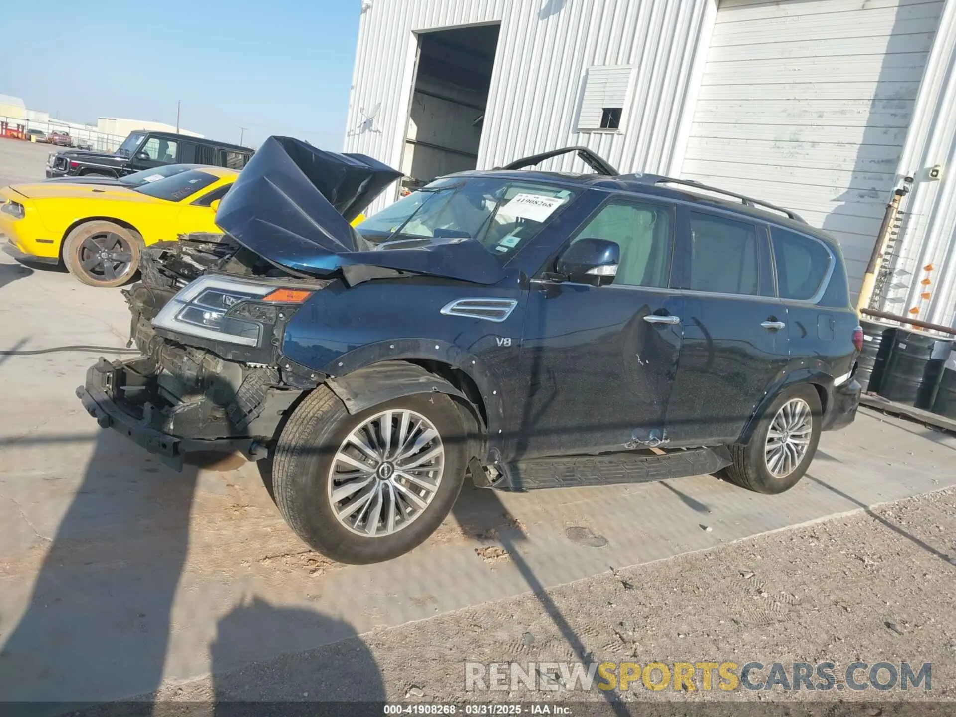 14 Photograph of a damaged car JN8AY2BC0N9162377 NISSAN ARMADA 2022