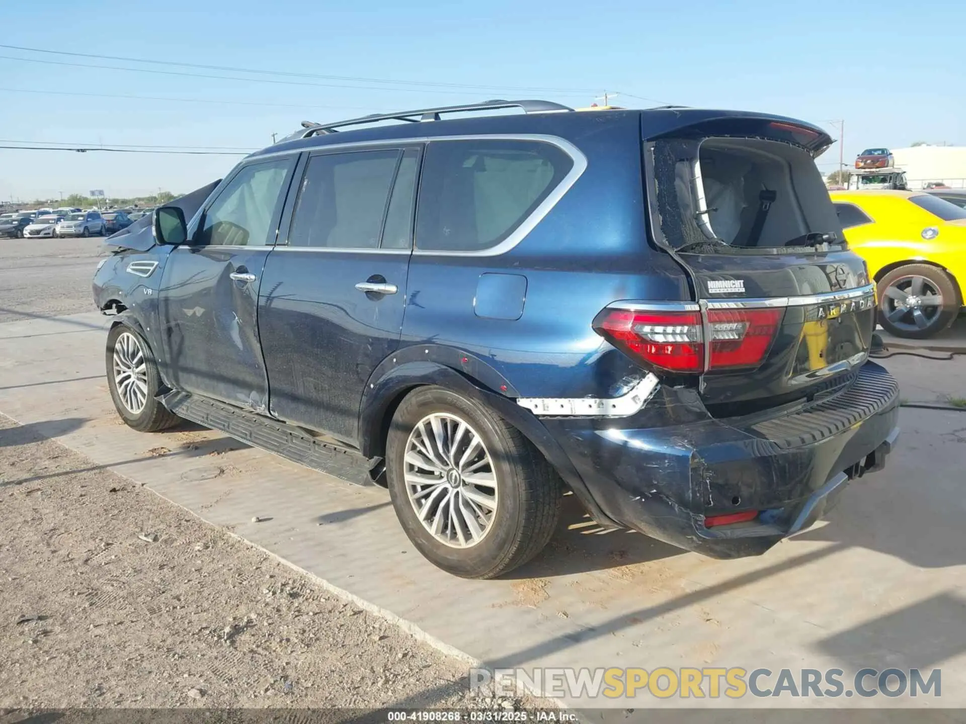 3 Photograph of a damaged car JN8AY2BC0N9162377 NISSAN ARMADA 2022
