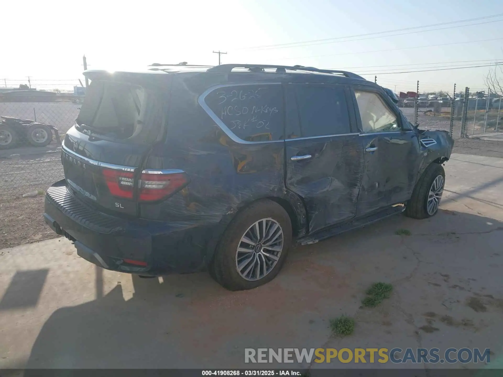 4 Photograph of a damaged car JN8AY2BC0N9162377 NISSAN ARMADA 2022