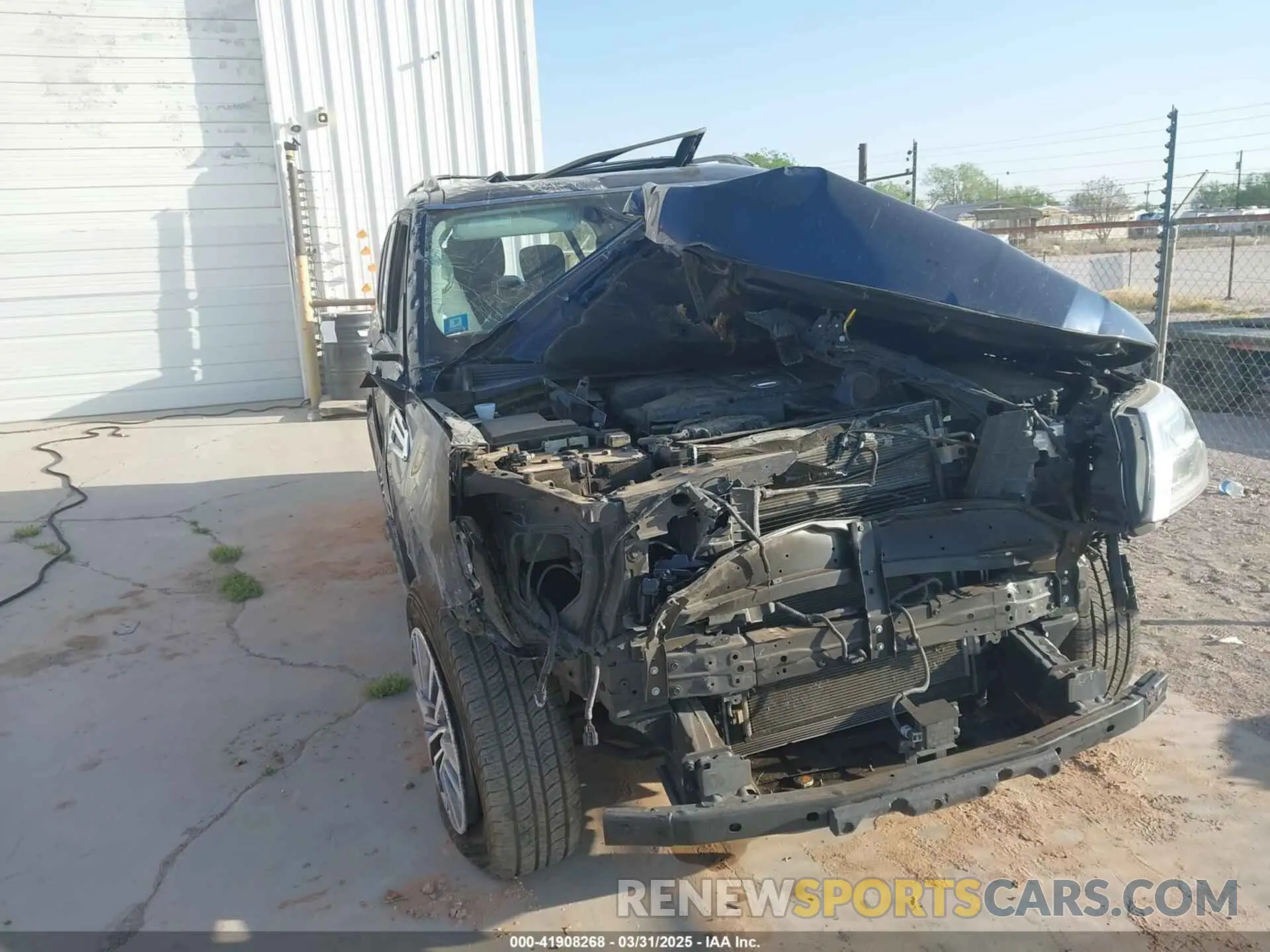 6 Photograph of a damaged car JN8AY2BC0N9162377 NISSAN ARMADA 2022
