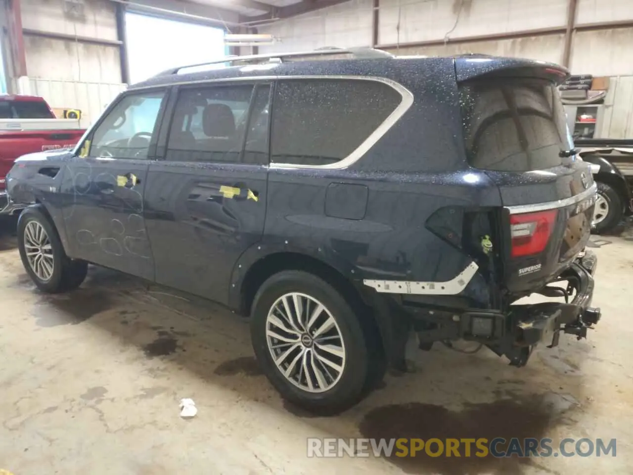 2 Photograph of a damaged car JN8AY2BC1N9162355 NISSAN ARMADA 2022