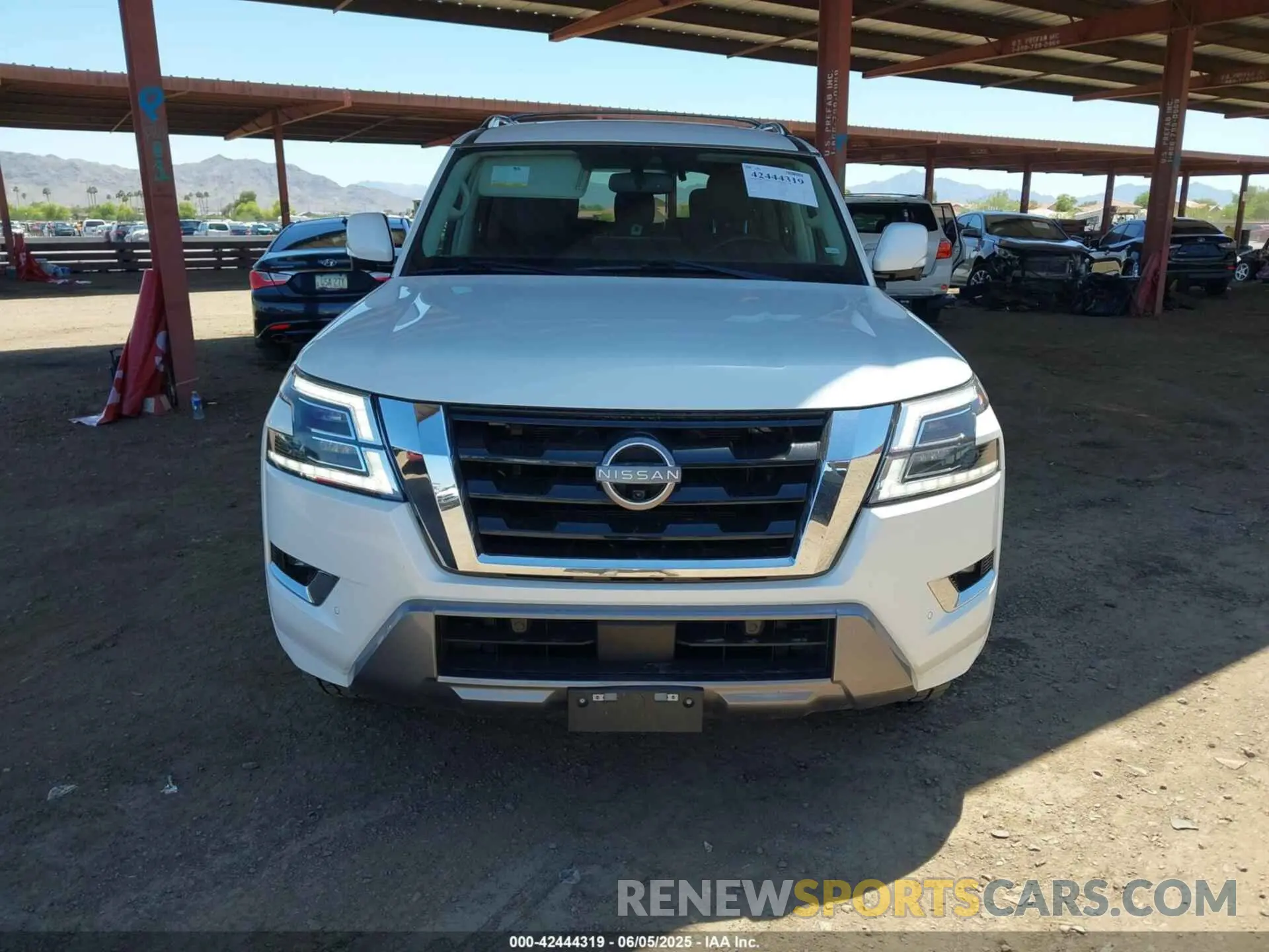6 Photograph of a damaged car JN8AY2BD7N9677563 NISSAN ARMADA 2022