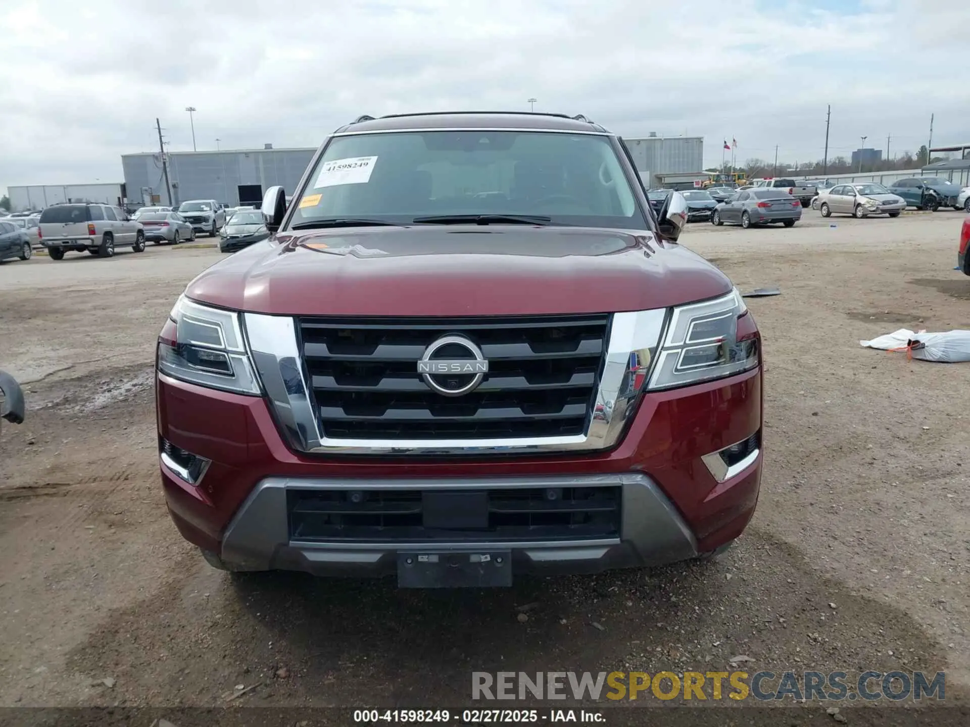 12 Photograph of a damaged car JN8AY2DA0N9390195 NISSAN ARMADA 2022
