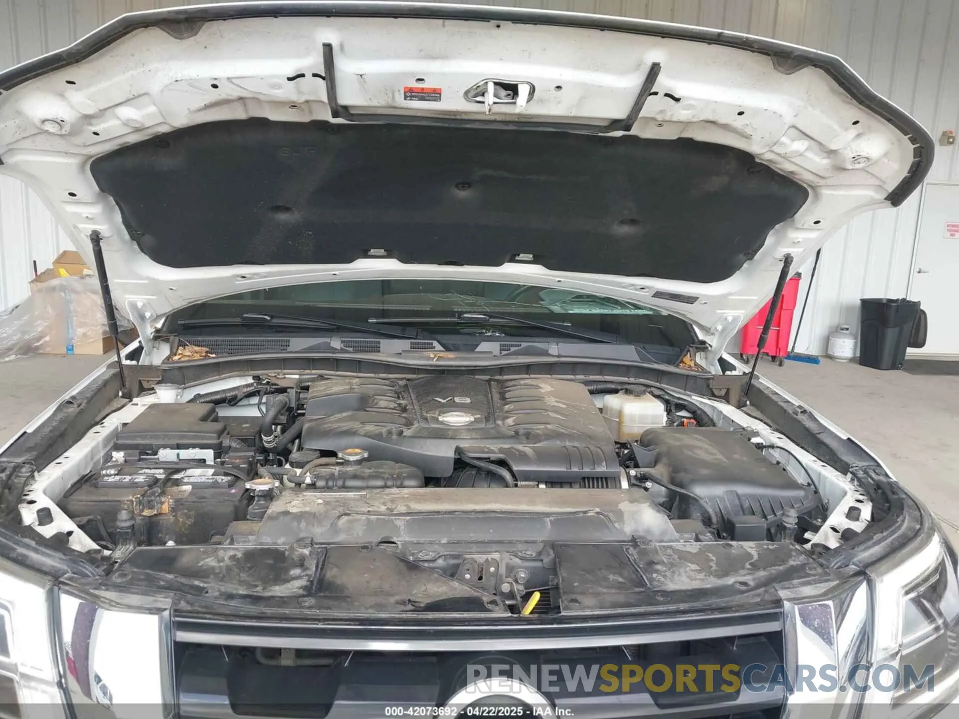 10 Photograph of a damaged car JN8AY2DA7N9391845 NISSAN ARMADA 2022