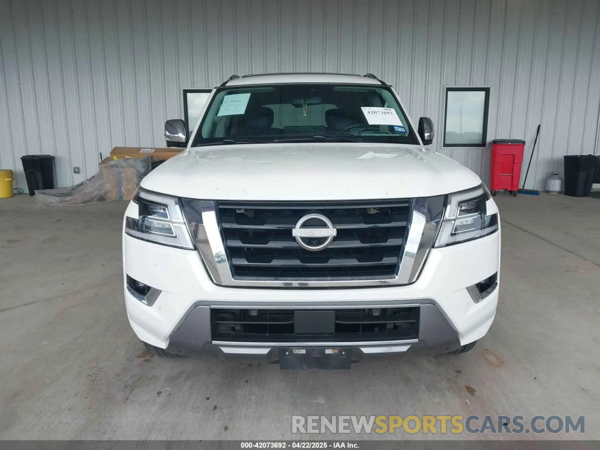 12 Photograph of a damaged car JN8AY2DA7N9391845 NISSAN ARMADA 2022
