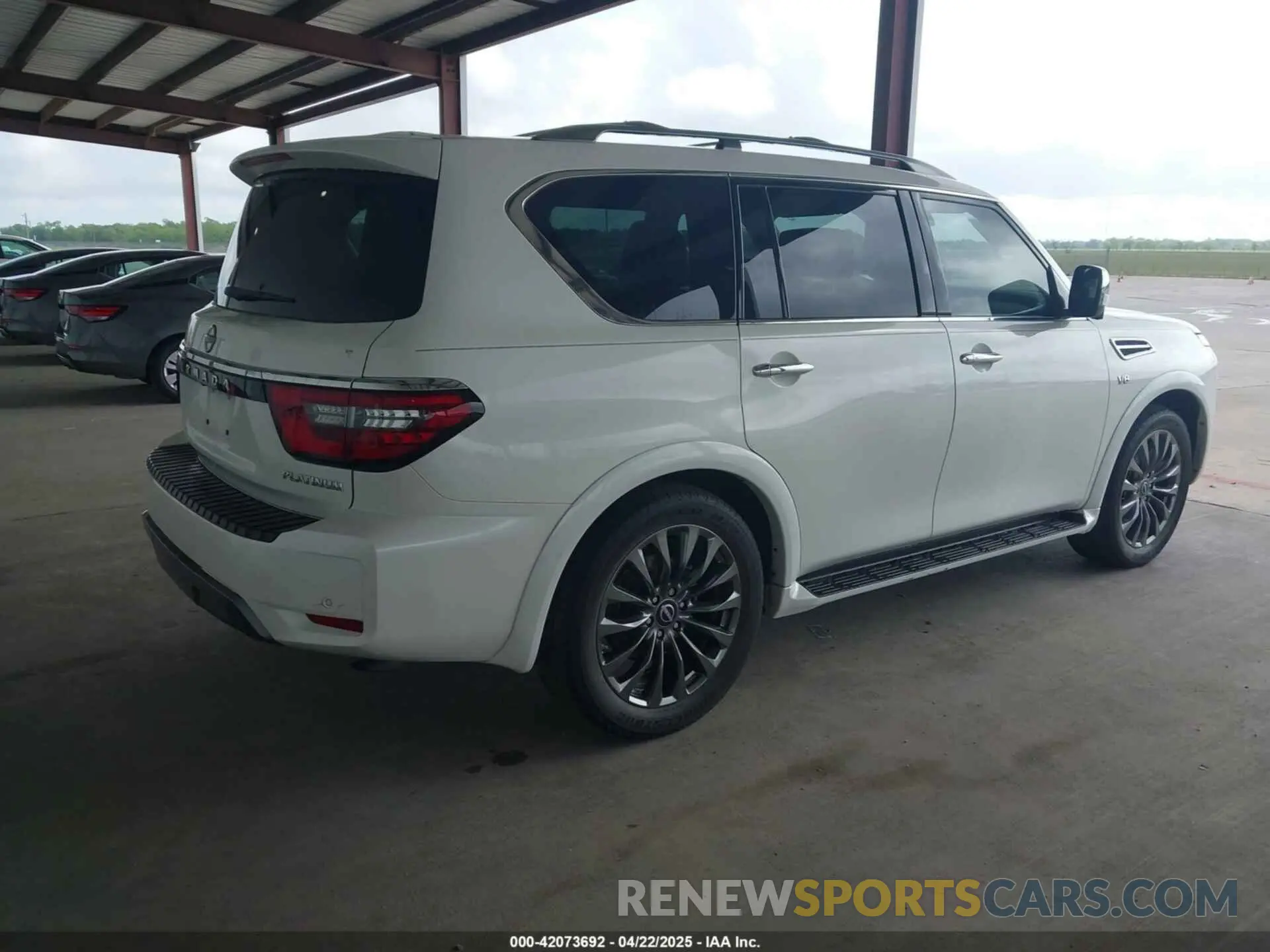 4 Photograph of a damaged car JN8AY2DA7N9391845 NISSAN ARMADA 2022