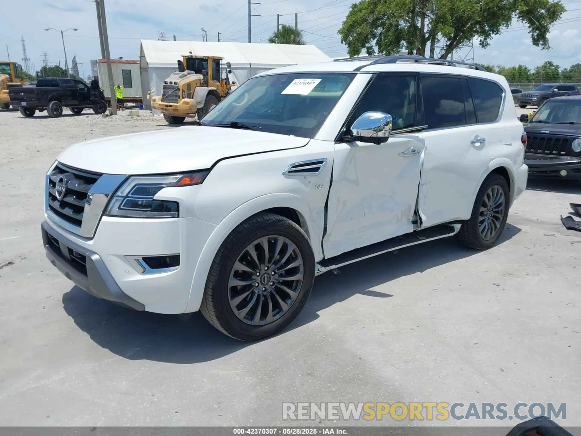 2 Photograph of a damaged car JN8AY2DAXN9390818 NISSAN ARMADA 2022