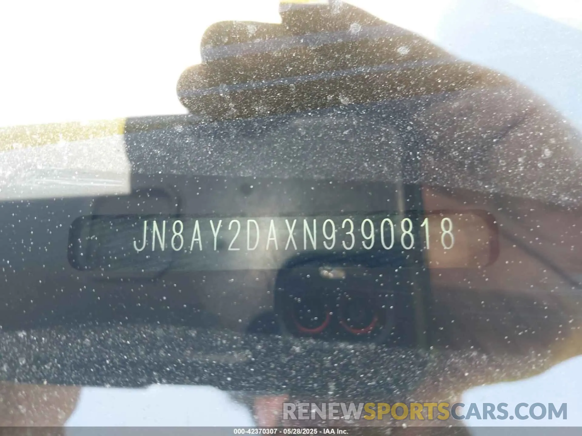 9 Photograph of a damaged car JN8AY2DAXN9390818 NISSAN ARMADA 2022