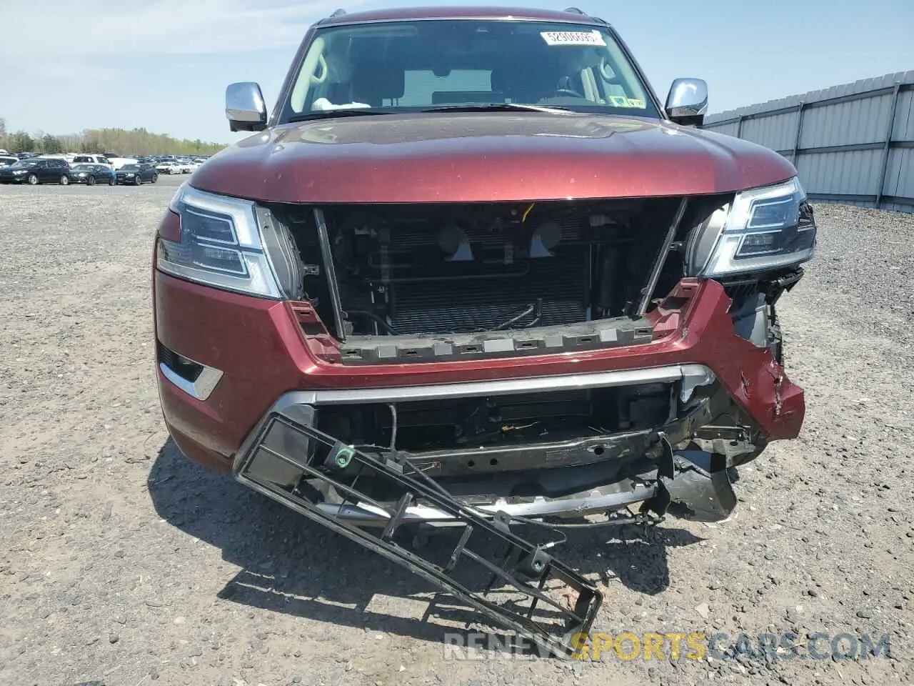 5 Photograph of a damaged car JN8AY2DB3N9810346 NISSAN ARMADA 2022