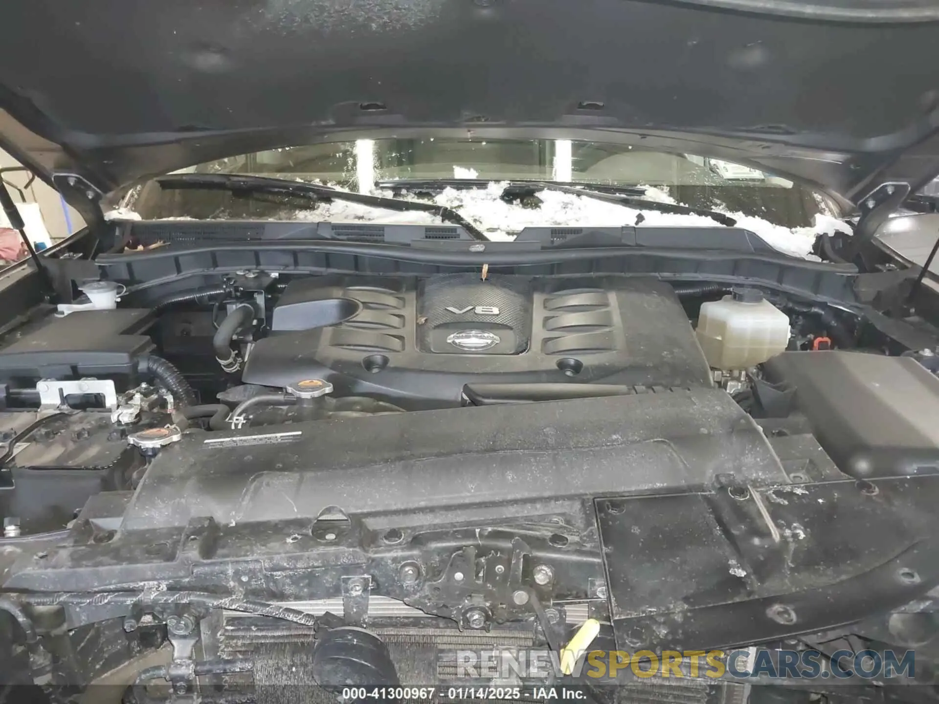 10 Photograph of a damaged car JN8AY2DB5N9813216 NISSAN ARMADA 2022