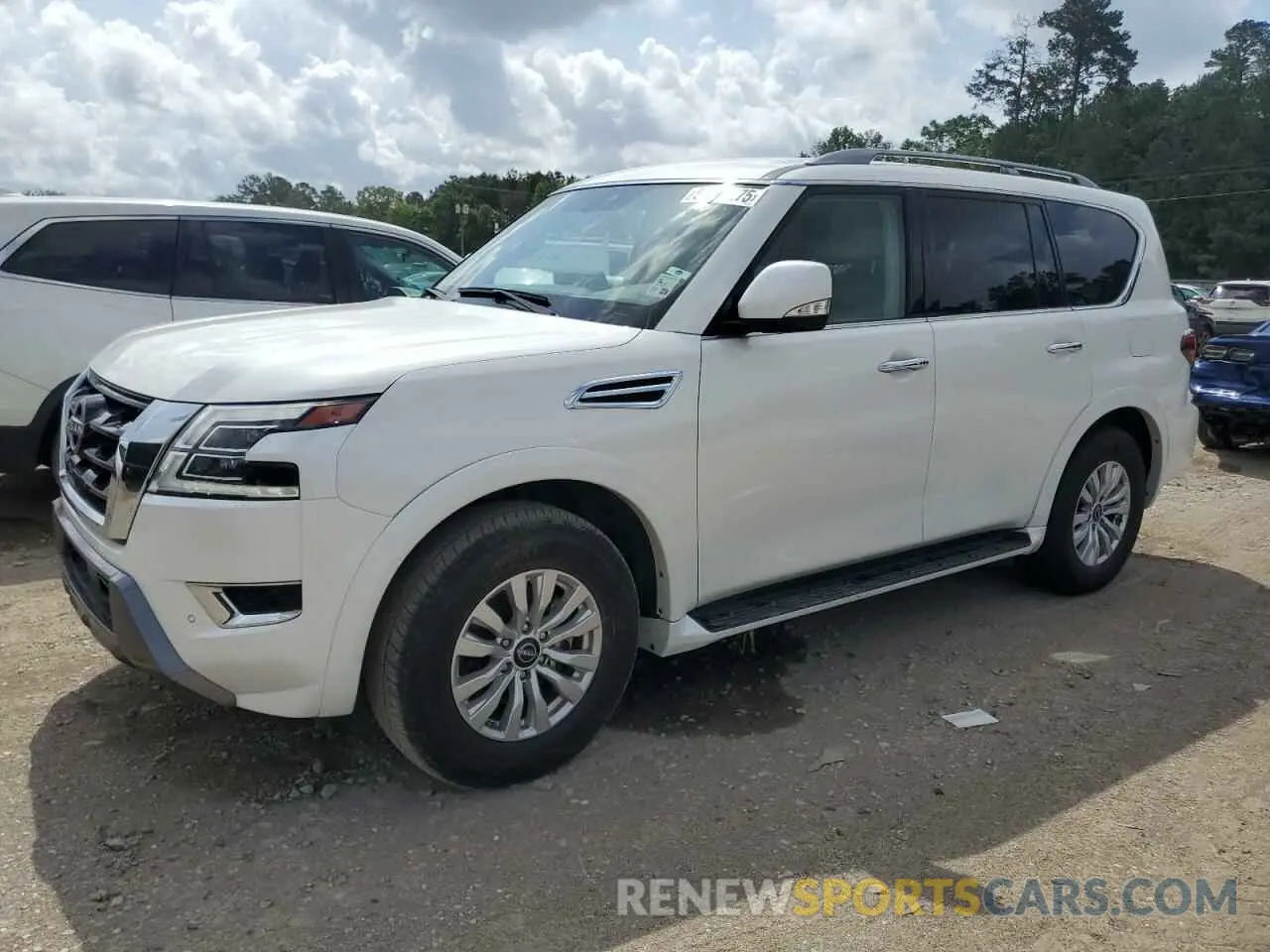 1 Photograph of a damaged car JN8AY2AC3P9183700 NISSAN ARMADA 2023