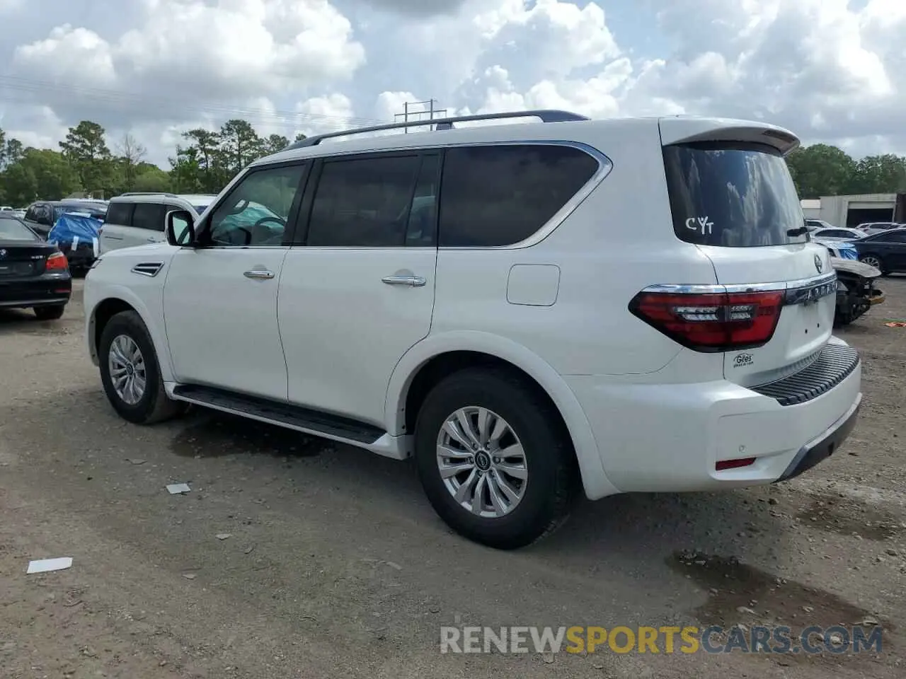 2 Photograph of a damaged car JN8AY2AC3P9183700 NISSAN ARMADA 2023