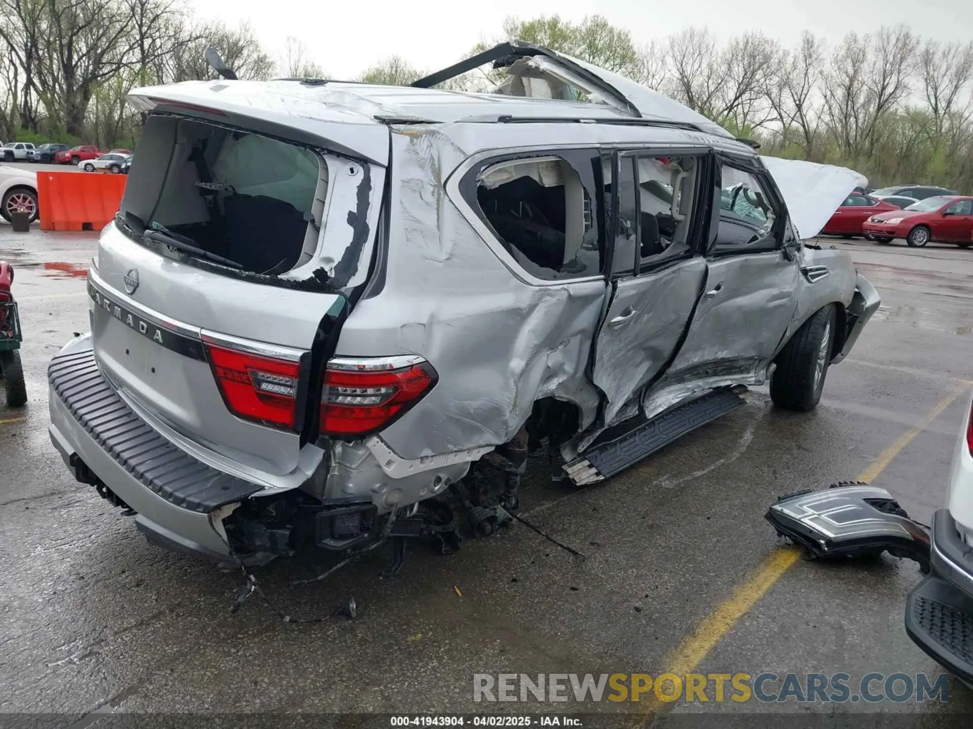 4 Photograph of a damaged car JN8AY2AC7P9182288 NISSAN ARMADA 2023