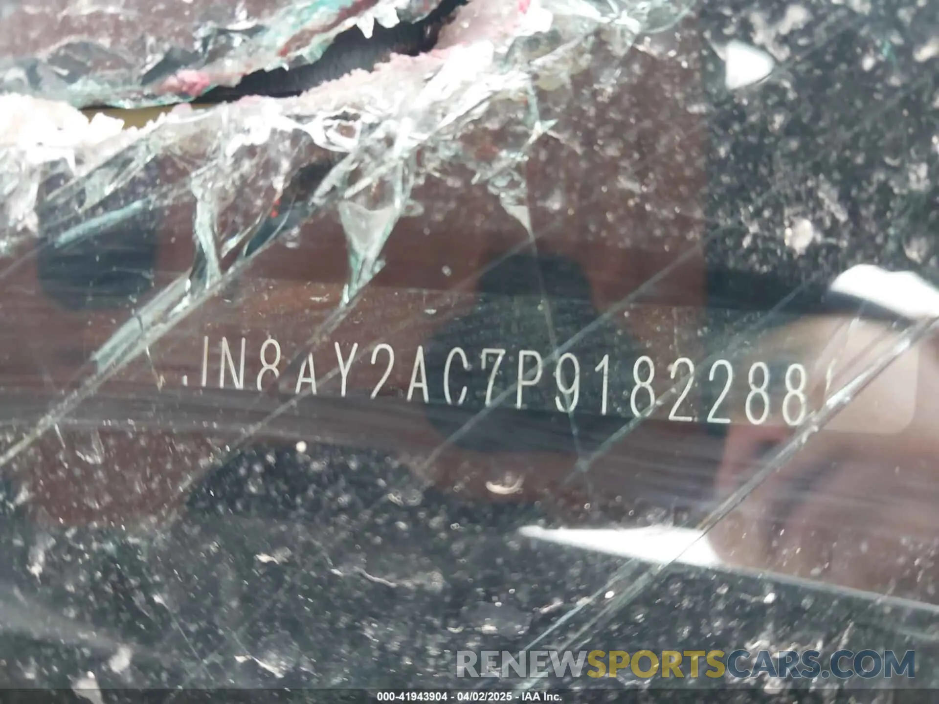 9 Photograph of a damaged car JN8AY2AC7P9182288 NISSAN ARMADA 2023