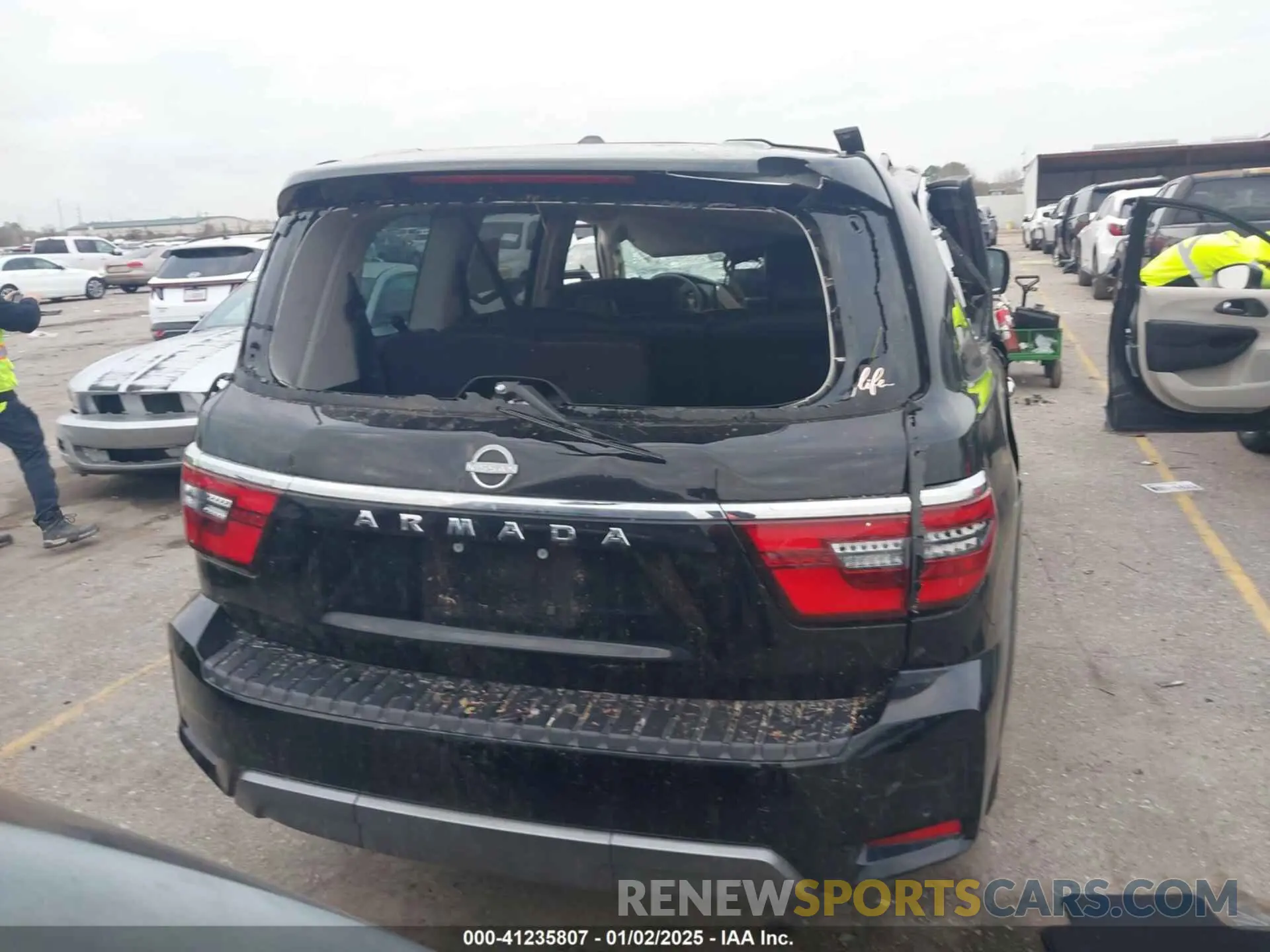 16 Photograph of a damaged car JN8AY2AC9P9183796 NISSAN ARMADA 2023