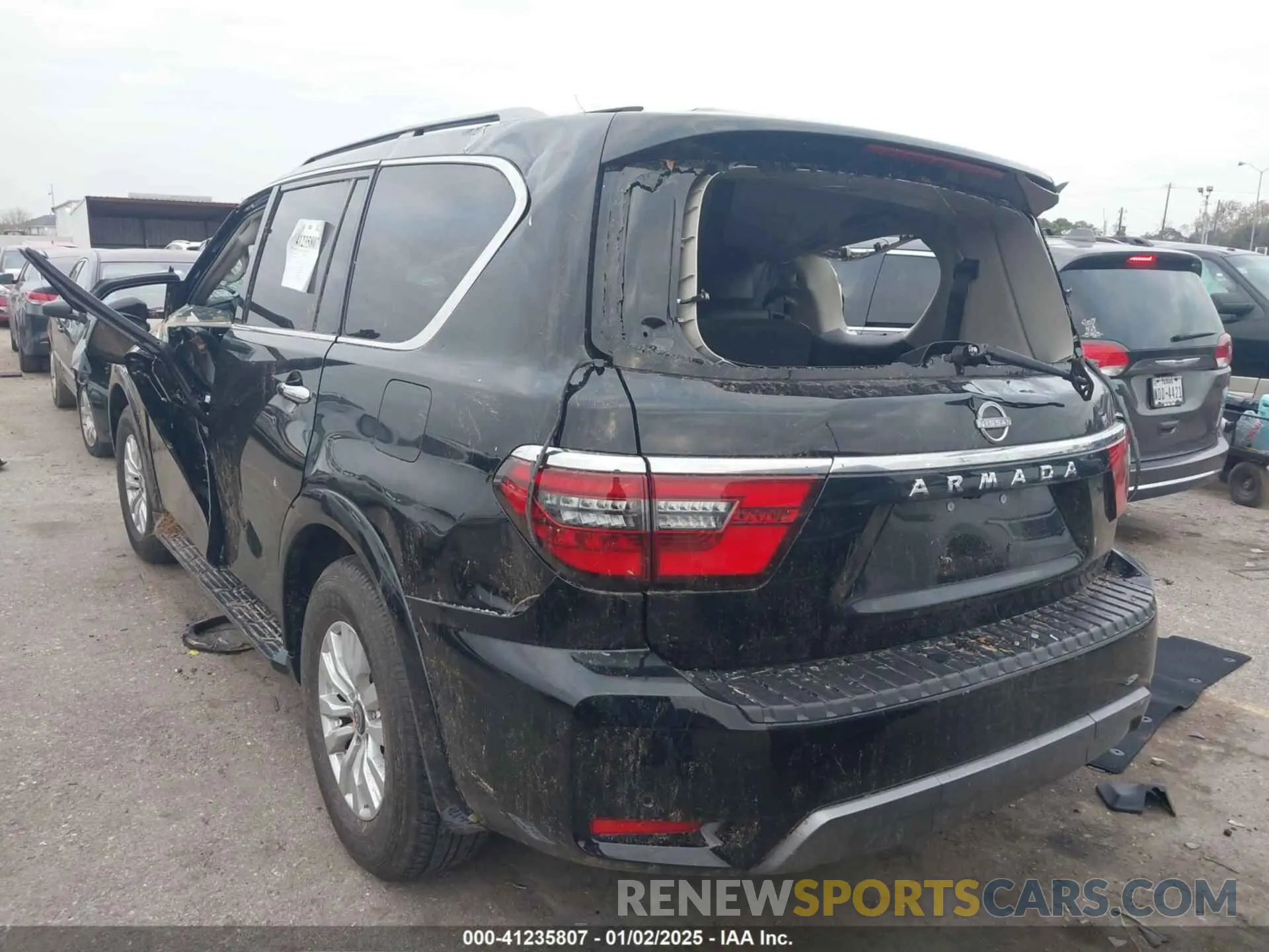 3 Photograph of a damaged car JN8AY2AC9P9183796 NISSAN ARMADA 2023