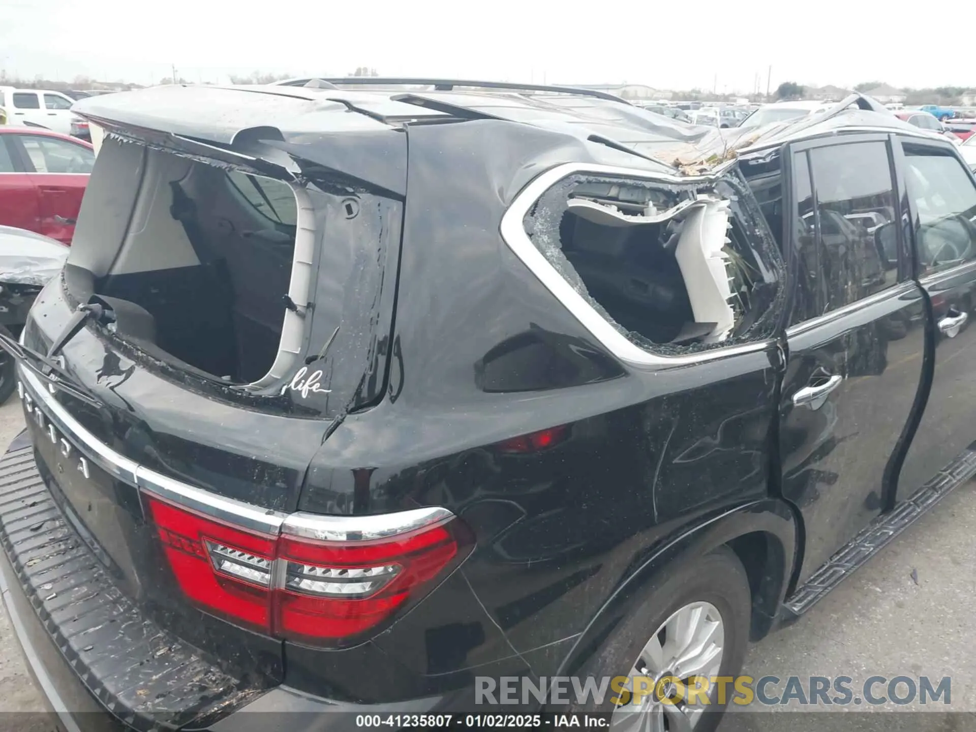 6 Photograph of a damaged car JN8AY2AC9P9183796 NISSAN ARMADA 2023