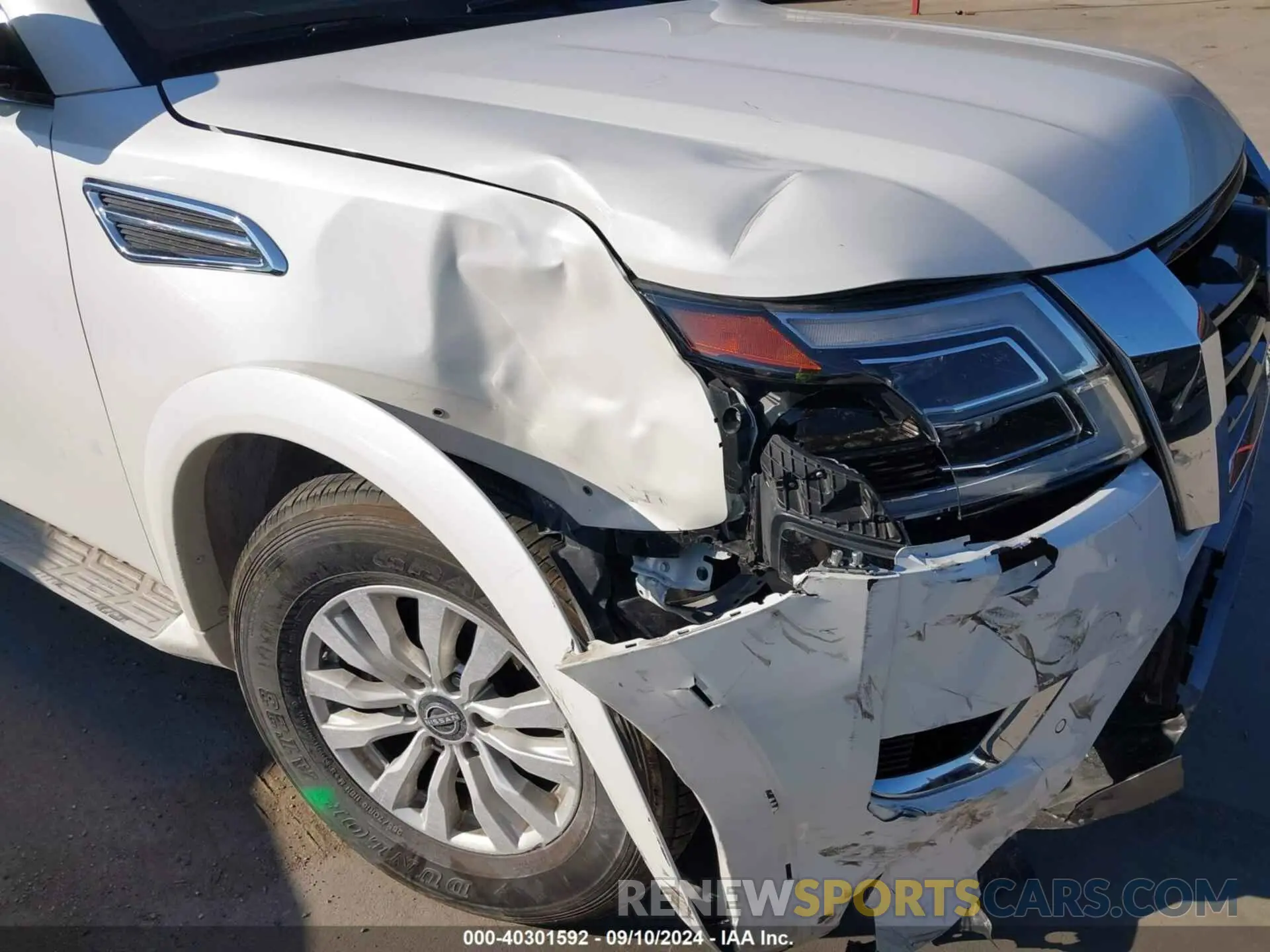 6 Photograph of a damaged car JN8AY2ACXP9181975 NISSAN ARMADA 2023