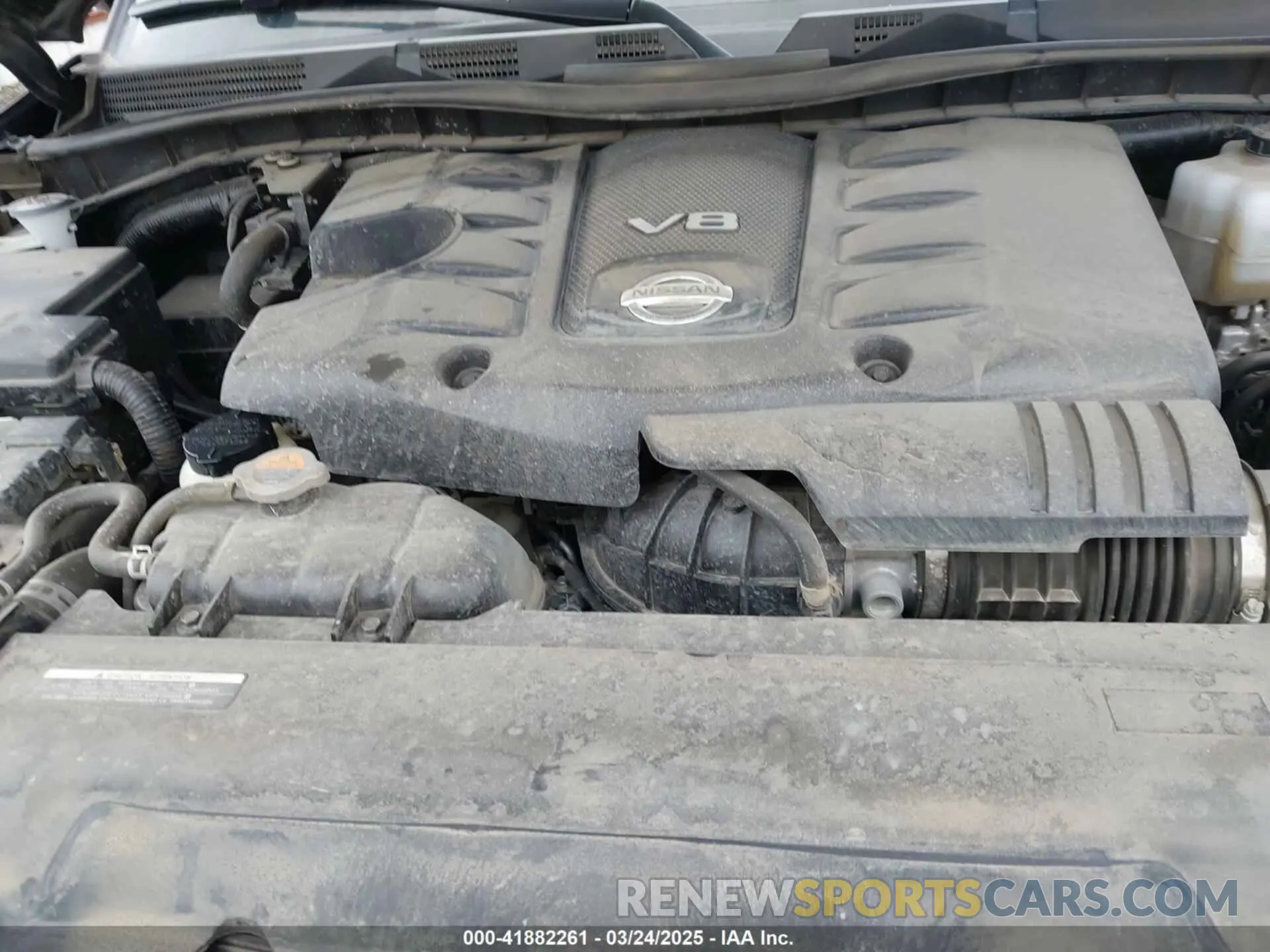 10 Photograph of a damaged car JN8AY2AD5P9692793 NISSAN ARMADA 2023