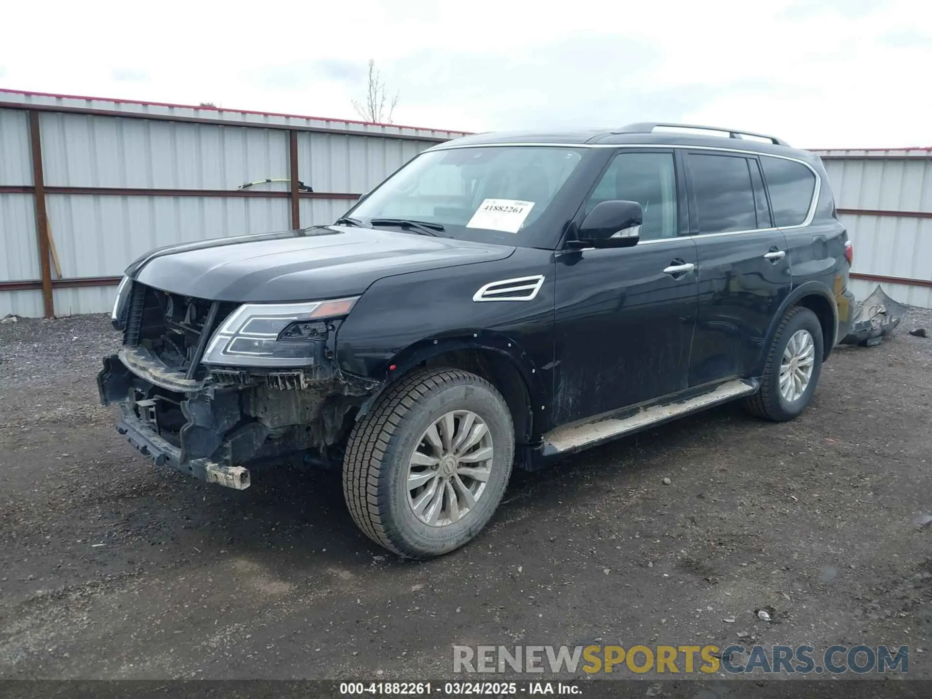 2 Photograph of a damaged car JN8AY2AD5P9692793 NISSAN ARMADA 2023