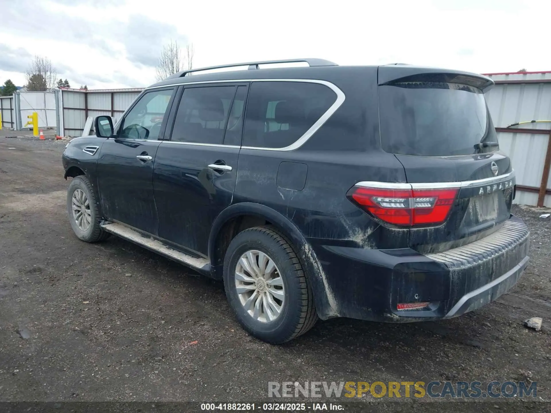 3 Photograph of a damaged car JN8AY2AD5P9692793 NISSAN ARMADA 2023