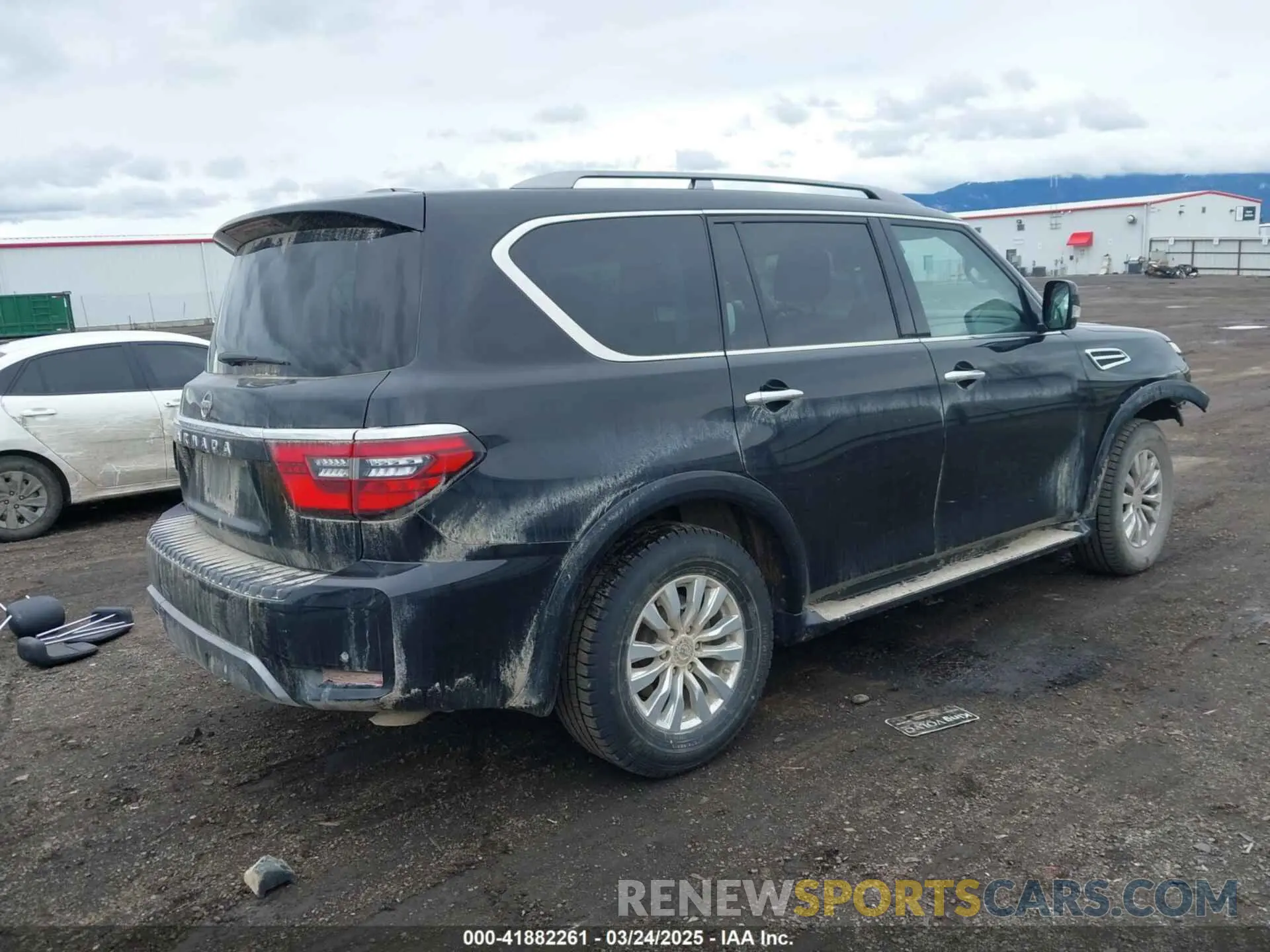 4 Photograph of a damaged car JN8AY2AD5P9692793 NISSAN ARMADA 2023