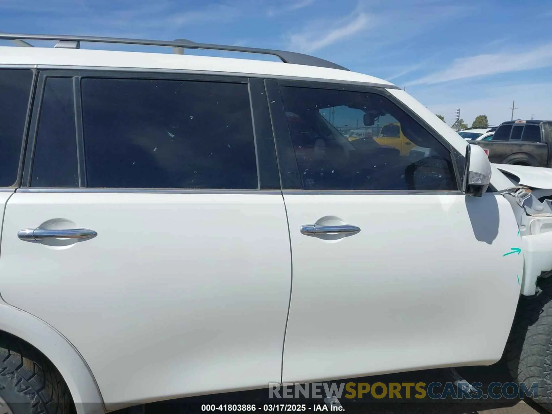 14 Photograph of a damaged car JN8AY2BA5P9405540 NISSAN ARMADA 2023