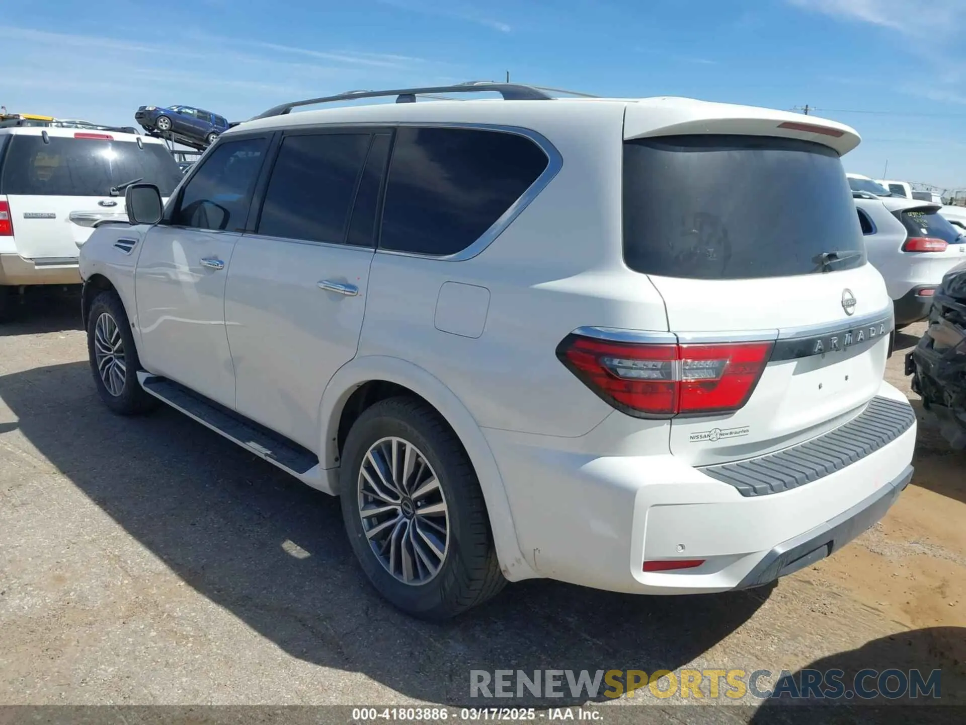 3 Photograph of a damaged car JN8AY2BA5P9405540 NISSAN ARMADA 2023