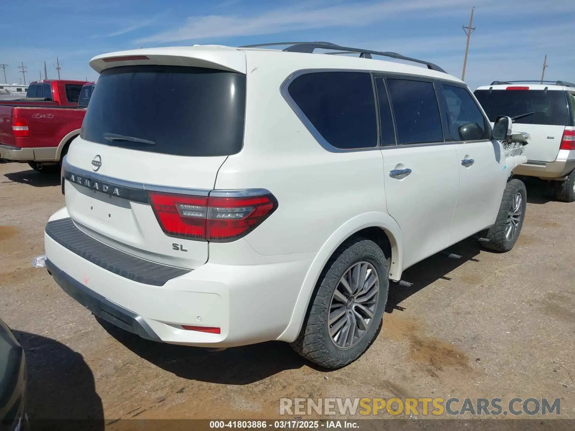 4 Photograph of a damaged car JN8AY2BA5P9405540 NISSAN ARMADA 2023