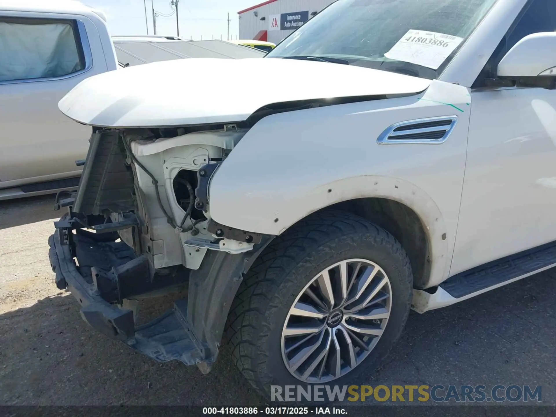 6 Photograph of a damaged car JN8AY2BA5P9405540 NISSAN ARMADA 2023