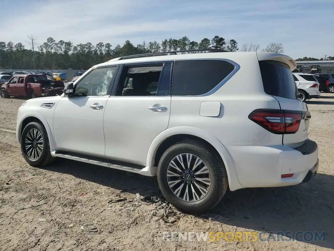 2 Photograph of a damaged car JN8AY2BB4P9830966 NISSAN ARMADA 2023