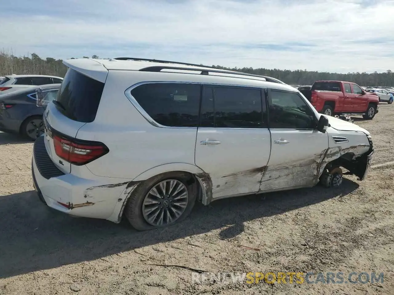 3 Photograph of a damaged car JN8AY2BB4P9830966 NISSAN ARMADA 2023