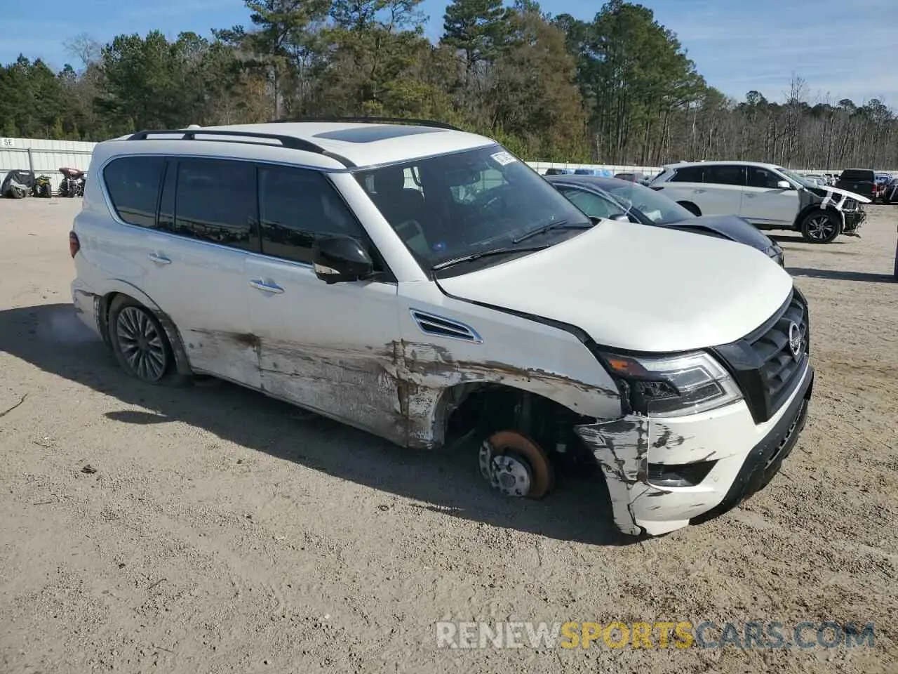 4 Photograph of a damaged car JN8AY2BB4P9830966 NISSAN ARMADA 2023