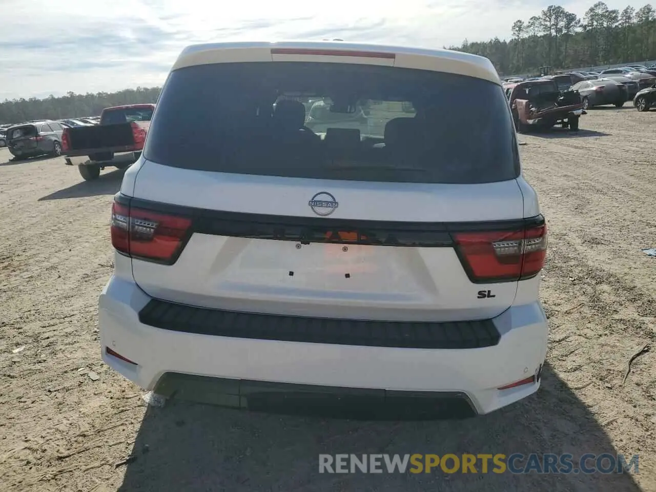 6 Photograph of a damaged car JN8AY2BB4P9830966 NISSAN ARMADA 2023
