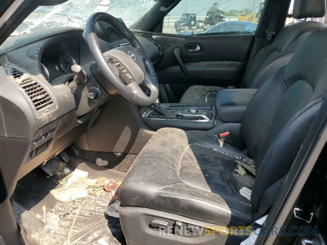 7 Photograph of a damaged car JN8AY2BB9P9836391 NISSAN ARMADA 2023