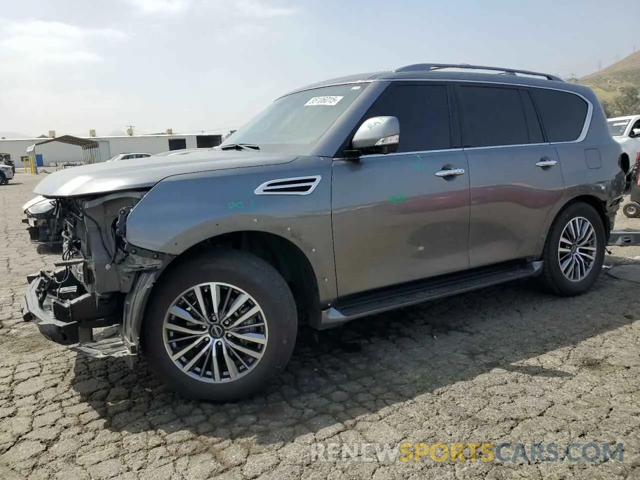 1 Photograph of a damaged car JN8AY2BC0P9183152 NISSAN ARMADA 2023