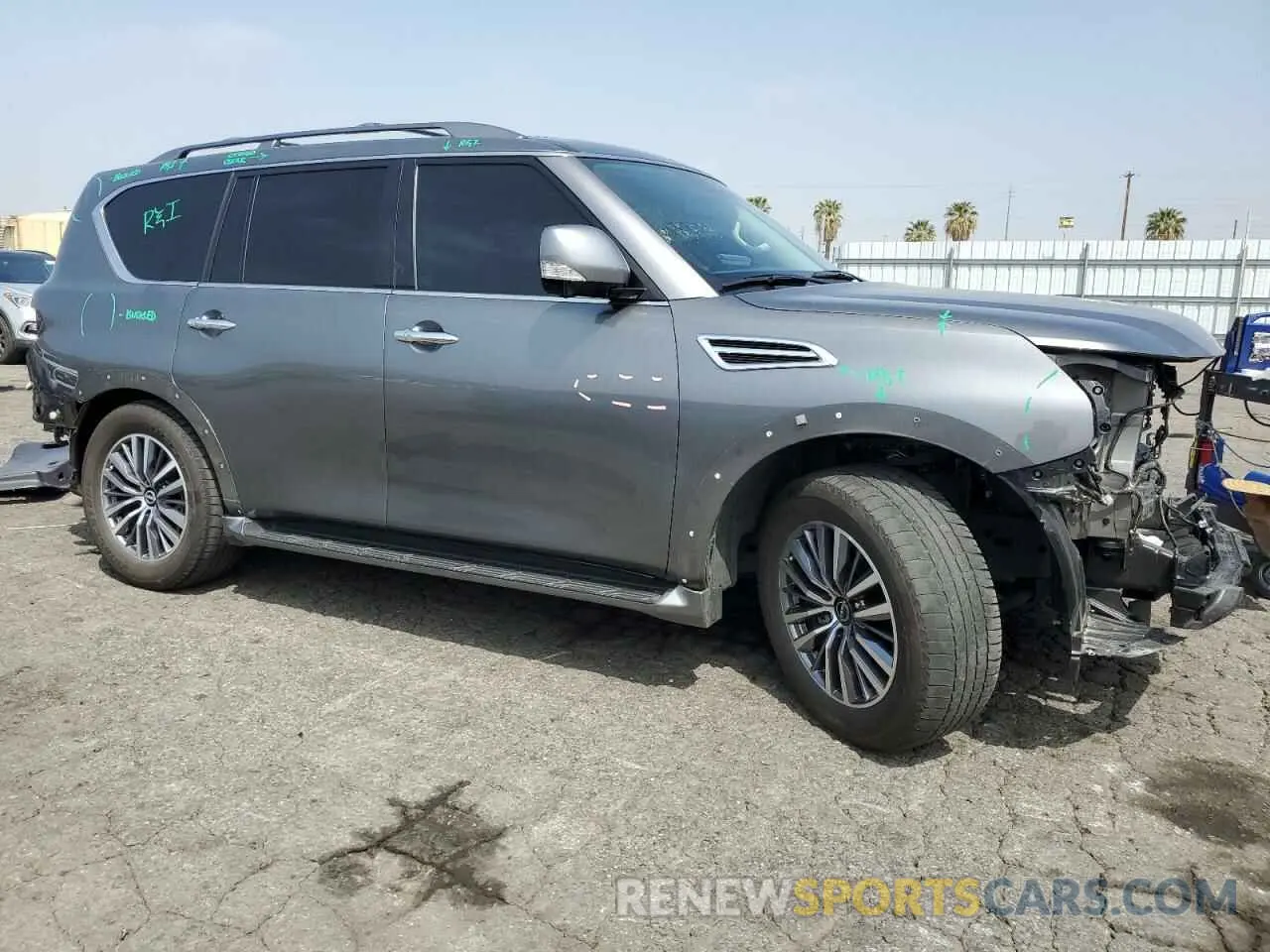 4 Photograph of a damaged car JN8AY2BC0P9183152 NISSAN ARMADA 2023